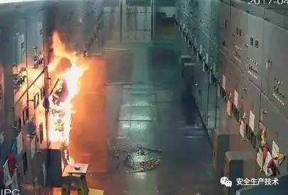 用電安全——值班人員非法進入高壓開關柜，并遭受6kV高壓電擊。