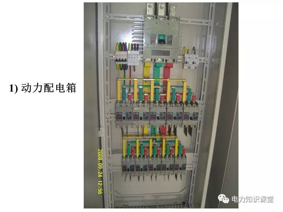 總計，分數配電箱系統圖
